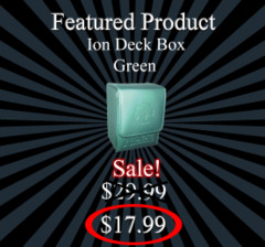 Ion Deck Box - Green